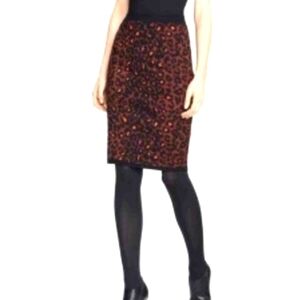 A.L.C Ellwood leopard print skirt.